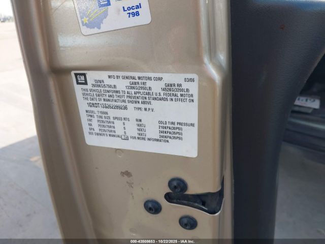 2006 CHEVROLET TRAILBLAZER 1GNDT13S262289236 Photo 8