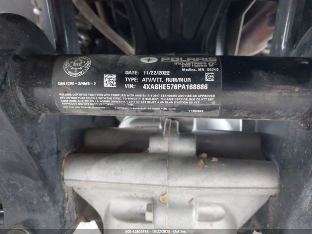 2023 POLARIS SPORTSMAN 4XASHE576PA168886 Photo 9