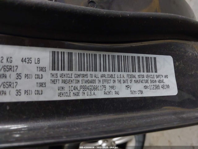 1C4NJPBB4GD601179 Jeep Patriot Sport