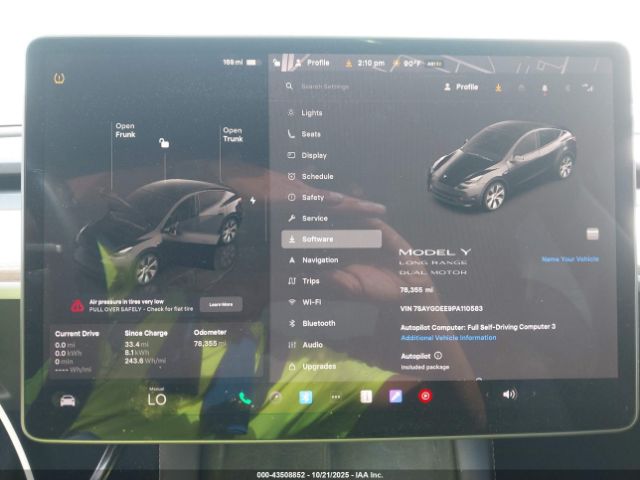 2023 TESLA MODEL Y 7SAYGDEE9PA110583 Photo 6