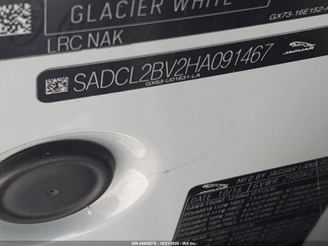 2017 JAGUAR F-PACE SADCL2BV2HA091467 Photo 8