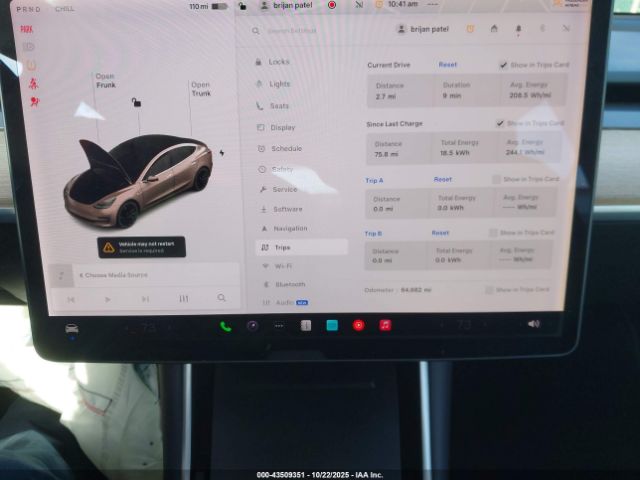 2019 TESLA MODEL 3 5YJ3E1EB6KF392923 Photo 6