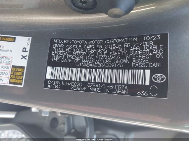 2024 TOYOTA GR COROLLA JTNABAAE3RA009146 Photo 8