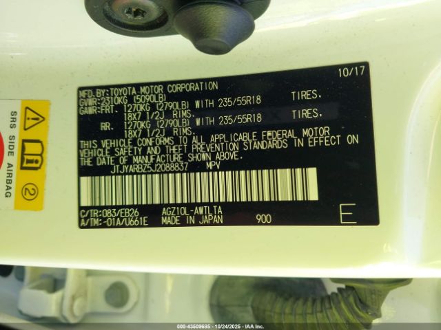 2018 LEXUS NX 300 JTJYARBZ5J2088837 Photo 8