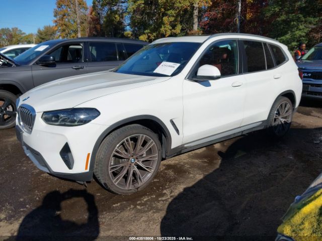 2022 BMW X3 5UX53DP04N9K58324 Photo 1