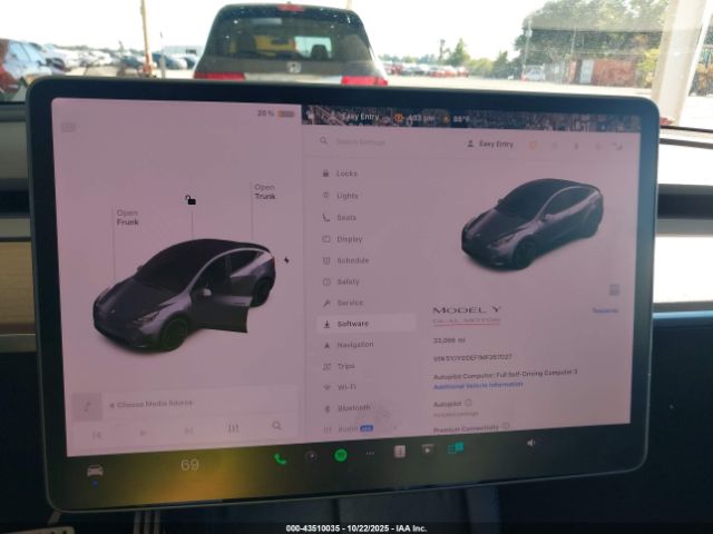 2021 TESLA MODEL Y 5YJYGDEF1MF267027 Photo 6