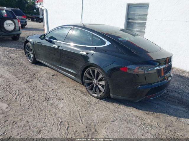 2014 TESLA MODEL S 5YJSA1S19EFP45680 Photo 2