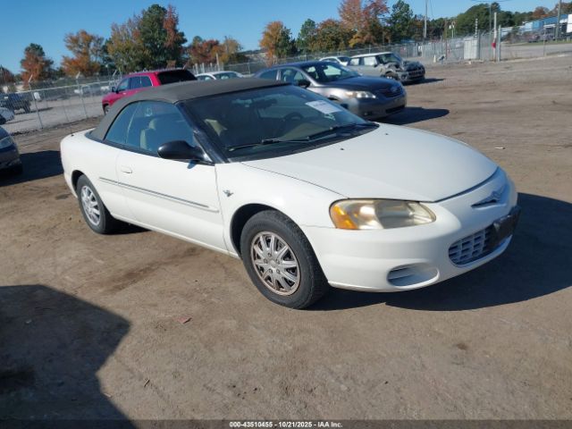 2002 CHRYSLER SEBRING 1C3EL45R72N261504