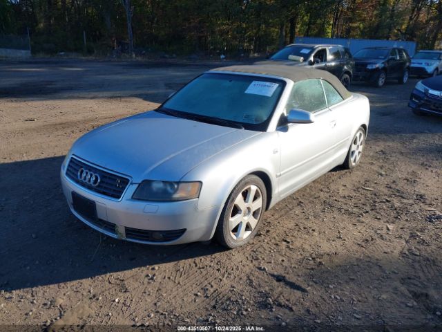 2003 AUDI A4 WAUAT48H33K022402 Photo 1