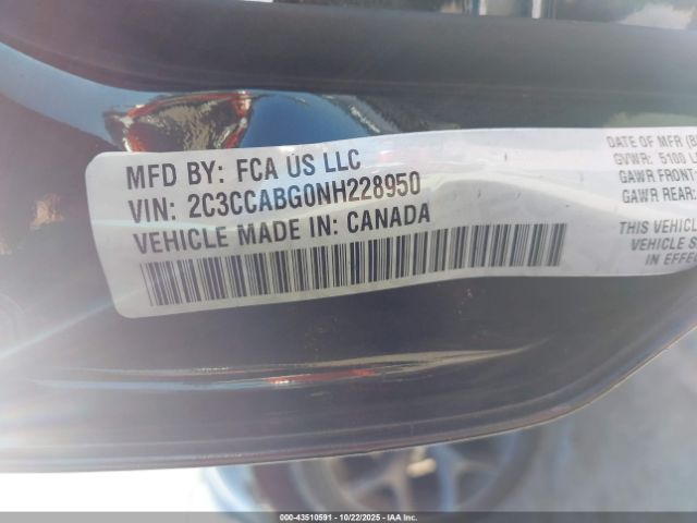 2022 CHRYSLER 300 2C3CCABG0NH228950 Photo 8