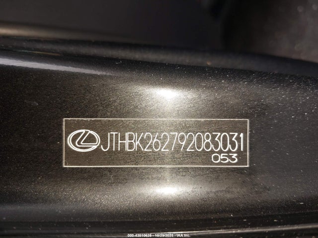 Продаж на аукціоні авто 2009 Lexus Is 250, vin: JTHBK262792083031, номер лоту: 43510625