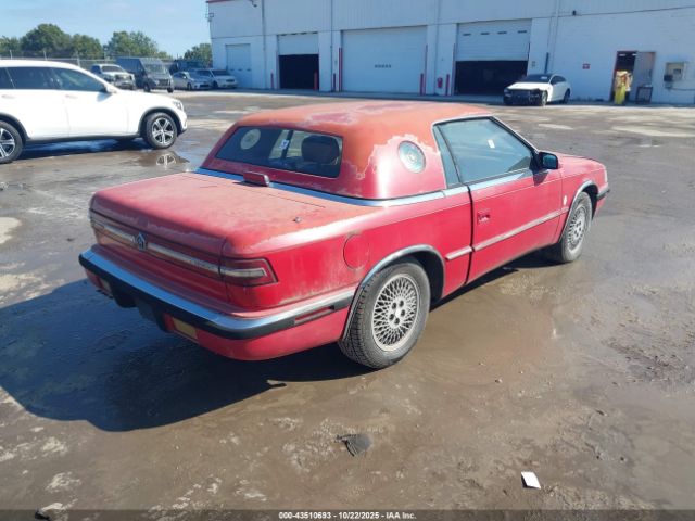1989 CHRYSLER TC ZC2FP1103KB201788 Photo 3