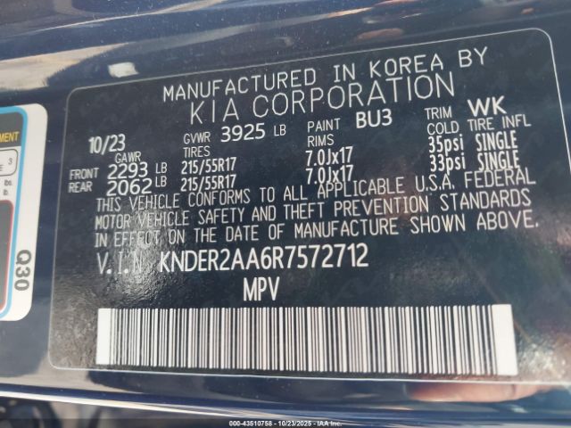 2024 KIA SELTOS KNDER2AA6R7572712 Photo 8