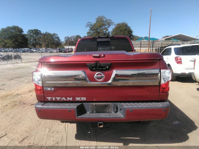 2016 Nissan Titan Xd Platinum Reserve Diesel მანქანა იყიდება აუქციონზე, vin: 1N6BA1F20GN503350, აუქციონის ნომერი: 43511252