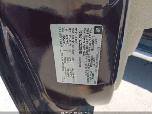 2008 GMC SIERRA 1500 1GTEC19JX8Z286056 Photo 8