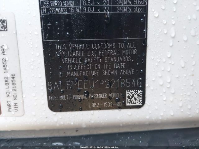 2023 LAND ROVER DEFENDER SALEPEEU1P2218546 Photo 8