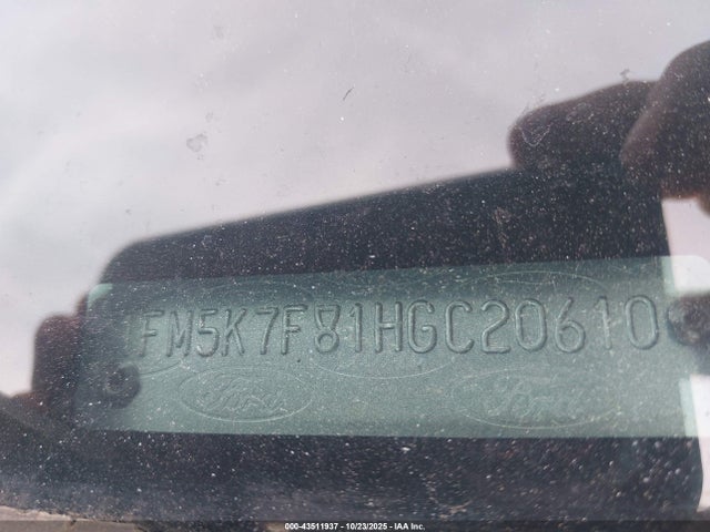 1FM5K7F81HGC20610 Ford Explorer Limited