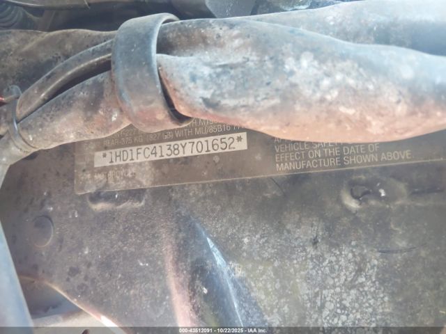 2008 HARLEY-DAVIDSON FLHTCUI 1HD1FC4138Y701652 Photo 9