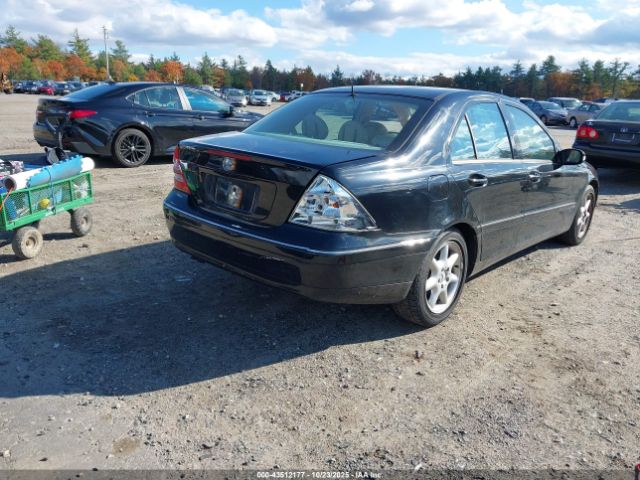 2003 MERCEDES-BENZ C 240 WDBRF61J93F304380 Photo 3