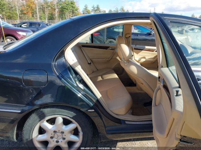 2003 MERCEDES-BENZ C 240 WDBRF61J93F304380 Photo 7