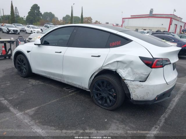 2021 TESLA MODEL Y 5YJYGDEEXMF074205 Photo 2