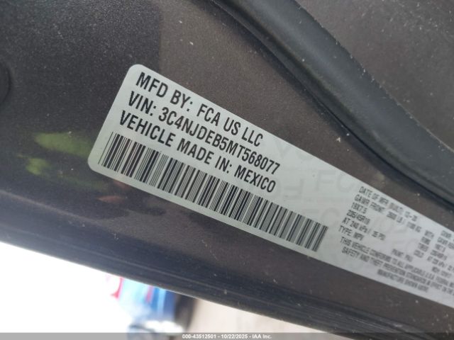 2021 JEEP COMPASS 3C4NJDEB5MT568077 Photo 8