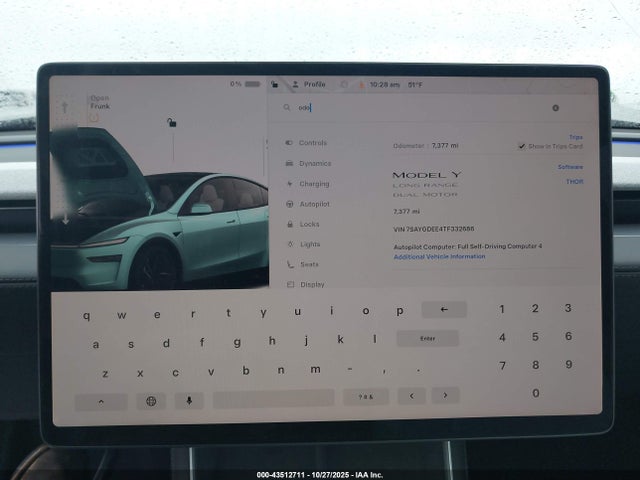 2026 TESLA MODEL Y 7SAYGDEE4TF332686 Photo 6