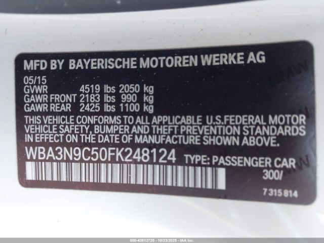 2015 BMW 428I WBA3N9C50FK248124 Photo 8