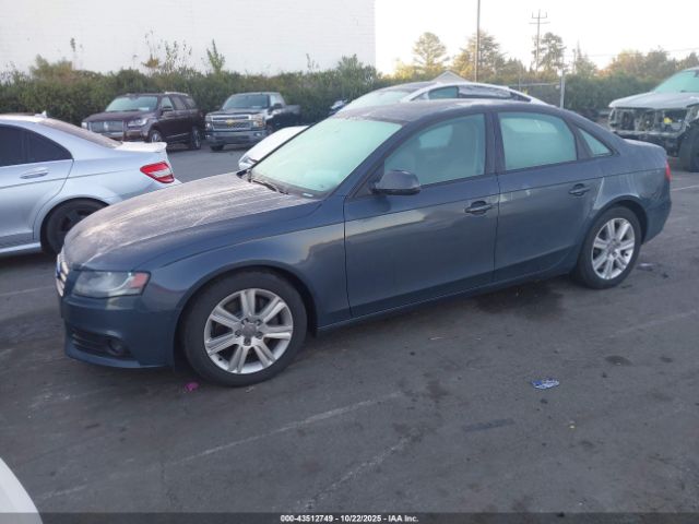 2010 AUDI A4 WAUDFAFL0AN014148 Photo 1