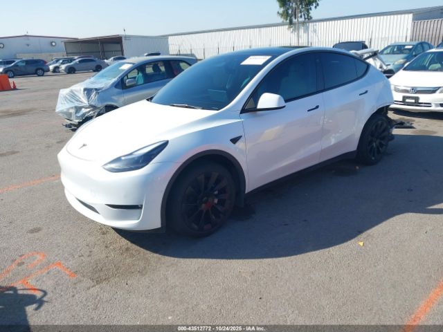 2022 TESLA MODEL Y 7SAYGDEE4NF532356 Photo 1