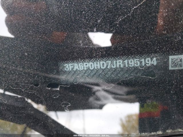 2018 FORD FUSION 3FA6P0HD7JR195194 Photo 8