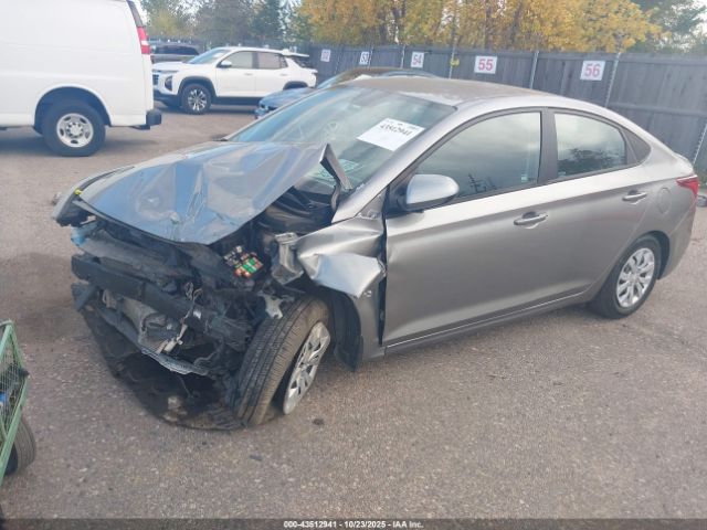 2021 HYUNDAI ACCENT 3KPC24A63ME153289 Photo 1