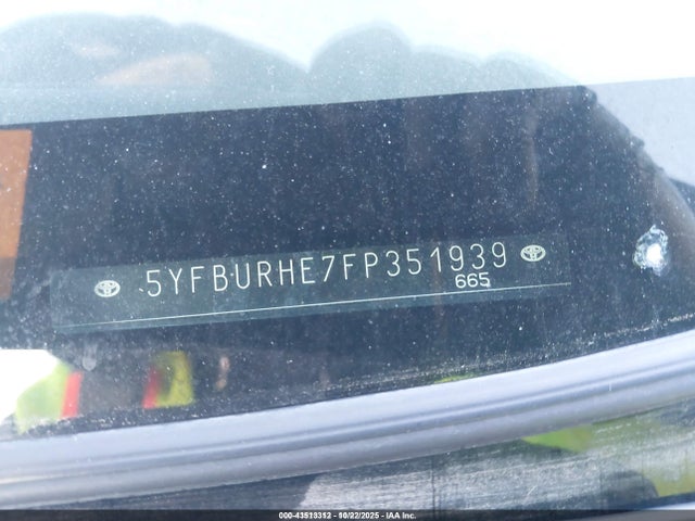 Toyota Corolla S Plus 2015 5YFBURHE7FP351939 Image 9