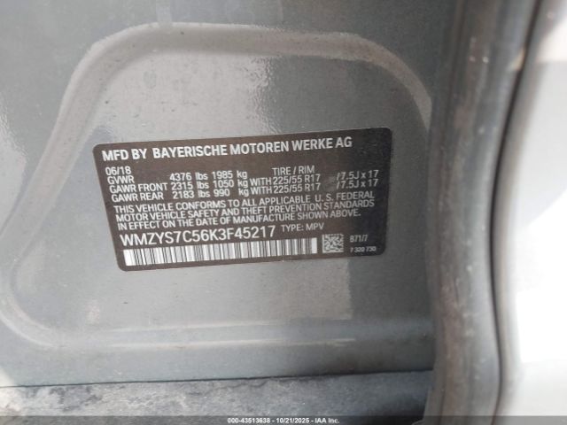 2019 MINI COUNTRYMAN WMZYS7C56K3F45217 Photo 8