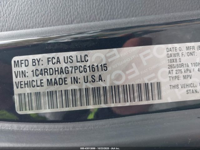 2023 DODGE DURANGO 1C4RDHAG7PC616115 Photo 8