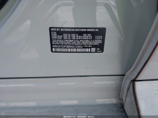 2024 BMW X3 WBX47DP08RN312953 Photo 8