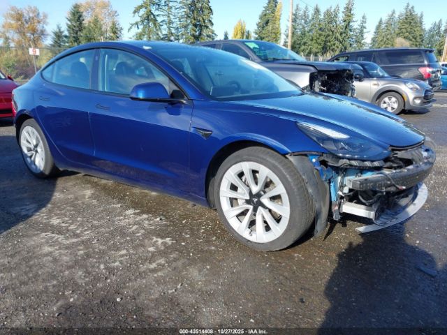 2022 TESLA MODEL 3 5YJ3E1EB2NF124584 Photo 0