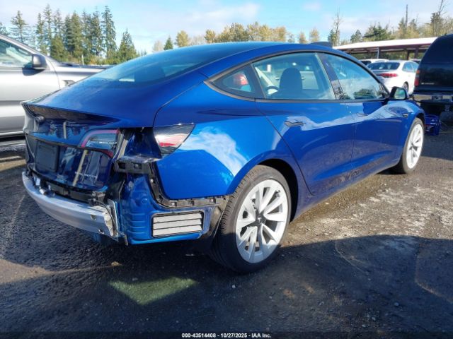 2022 TESLA MODEL 3 5YJ3E1EB2NF124584 Photo 3