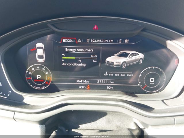 2019 AUDI A5 WAUTNAF55KA027566 Photo 6