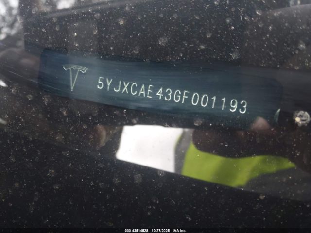 2016 TESLA MODEL X 5YJXCAE43GF001193 Photo 8