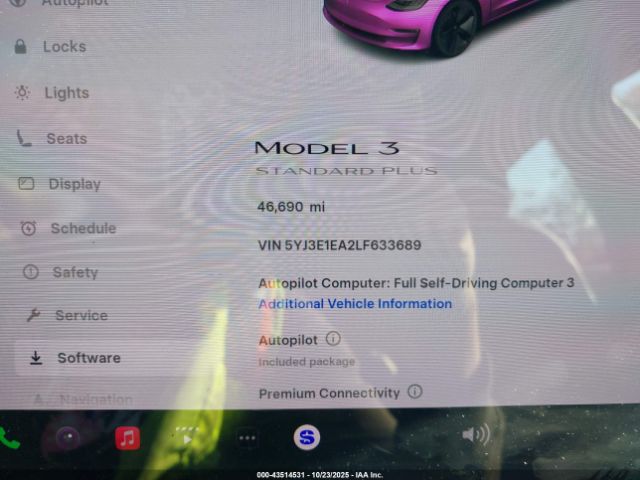 2020 TESLA MODEL 3 5YJ3E1EA2LF633689 Photo 6
