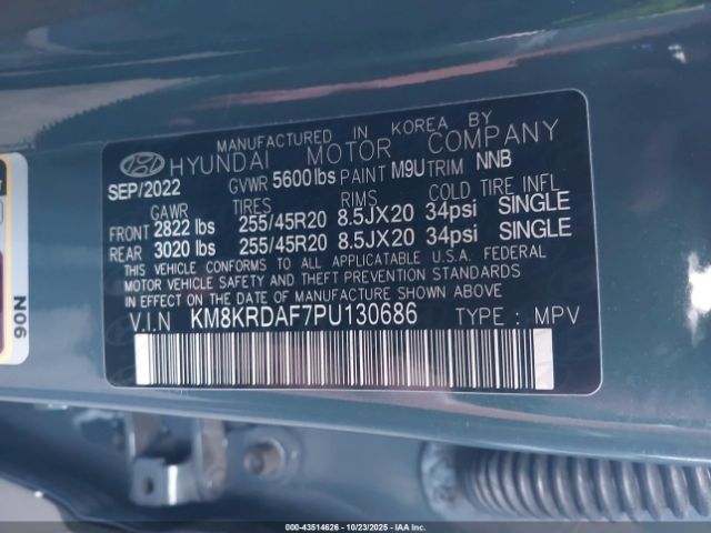 2023 HYUNDAI IONIQ 5 KM8KRDAF7PU130686 Photo 8