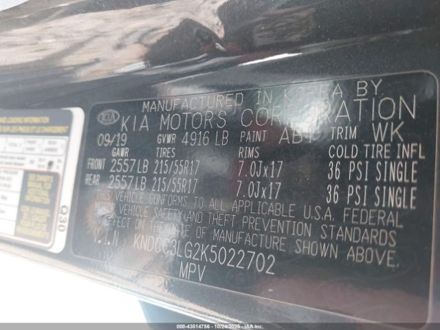 2019 KIA NIRO EV KNDCC3LG2K5022702 Photo 8