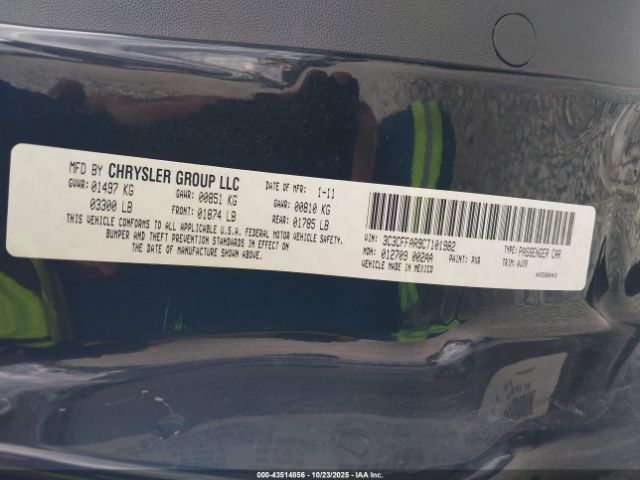 2012 FIAT 500 3C3CFFAR9CT101982 Photo 8