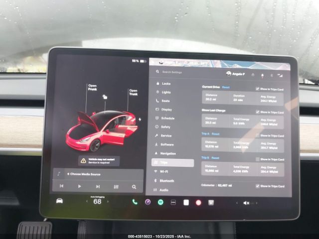 2021 TESLA MODEL 3 5YJ3E1EA7MF930295 Photo 6