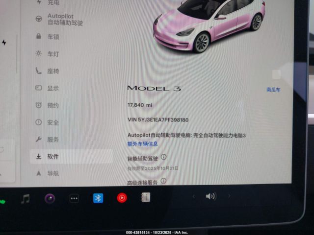 2023 TESLA MODEL 3 5YJ3E1EA7PF409310 Photo 6