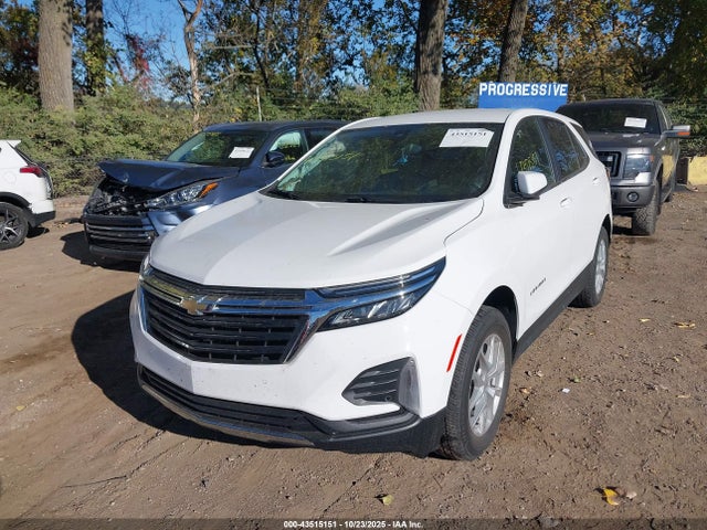 43515151 :رقم المزاد ، 3GNAXUEV6NS221489 vin ، 2022 Chevrolet Equinox Awd Lt مزاد بيع