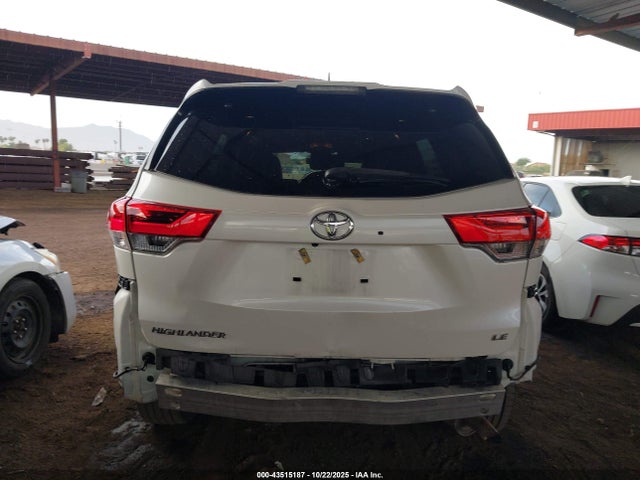 5TDZZRFH8KS349275 Toyota Highlander Le Plus