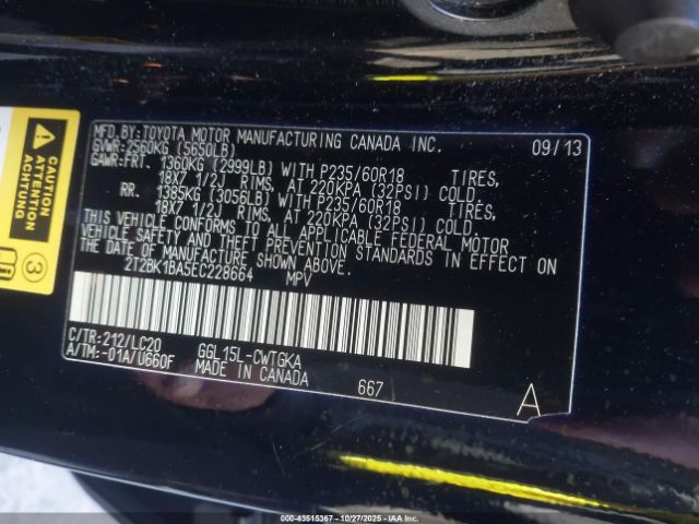 2014 LEXUS RX 350 2T2BK1BA5EC228664 Photo 8