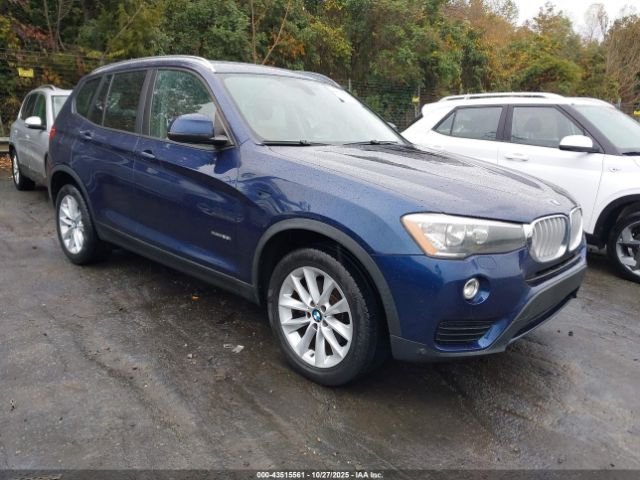 2017 BMW X3 5UXWX9C31H0W75544